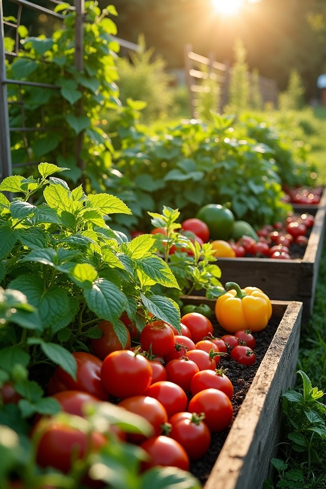vibrant summer garden flavors