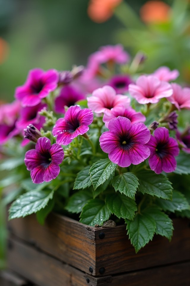 vibrant versatile petunia blooms