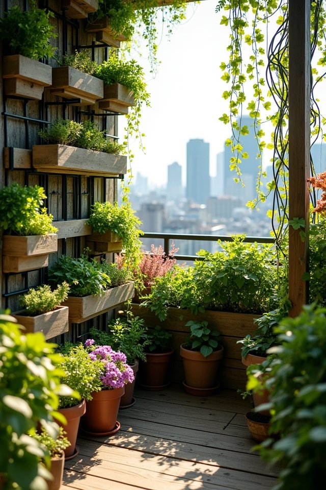 vibrant wall garden designs