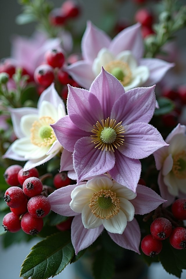 vibrant winter bloomers flourish