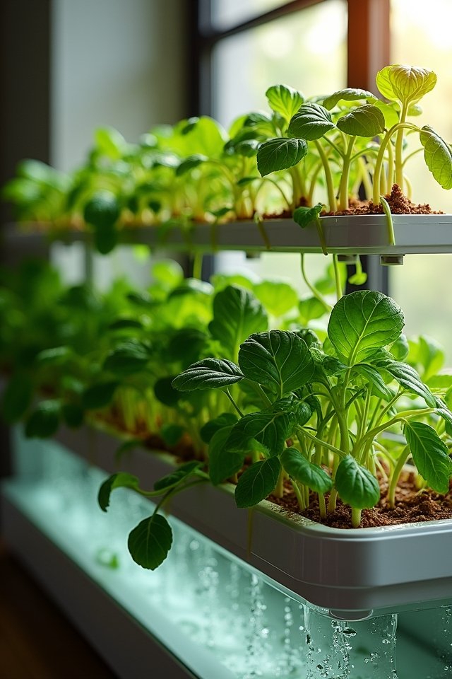 water efficient hydroponic gardening