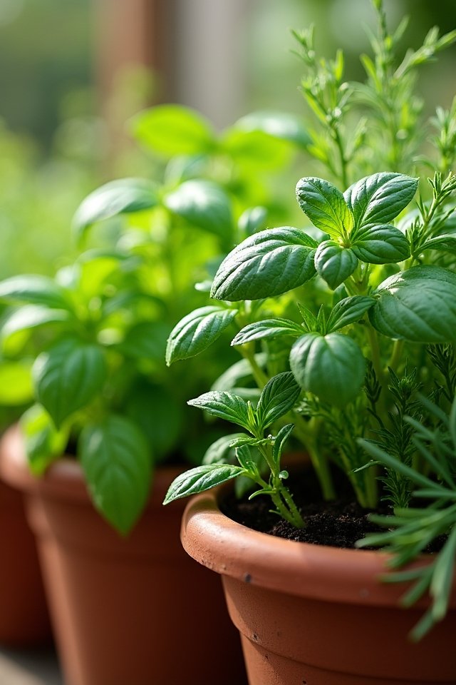water herbs wisely daily
