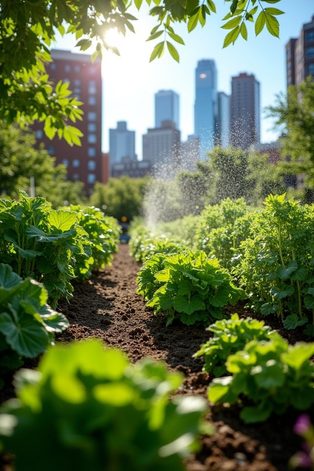 water saving techniques for gardens