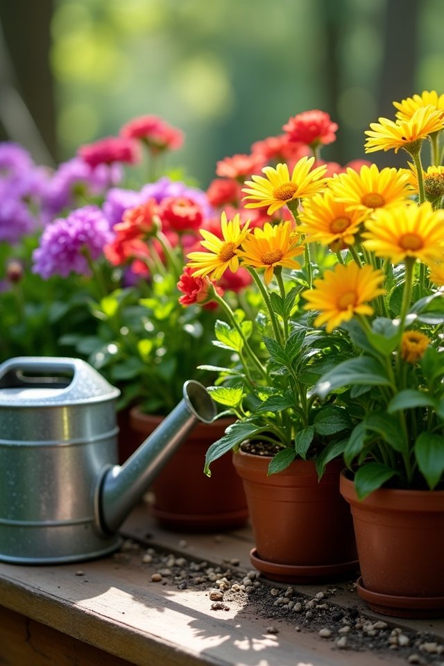 water wisely for perennials