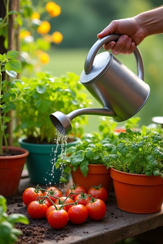 watering and fertilizing techniques