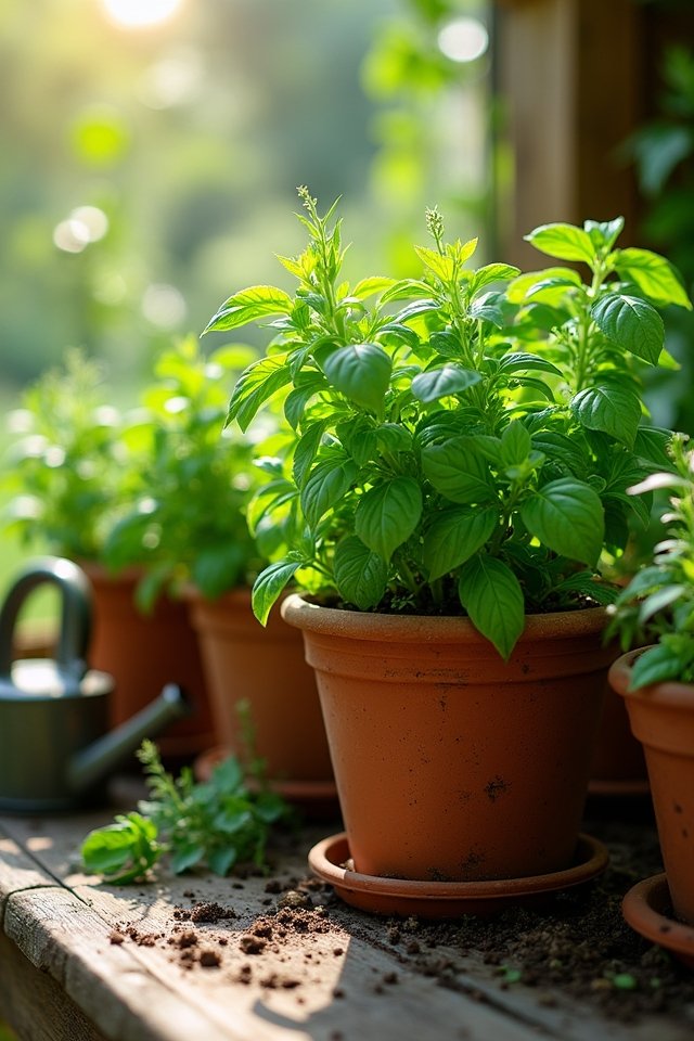 watering herbs effectively matters