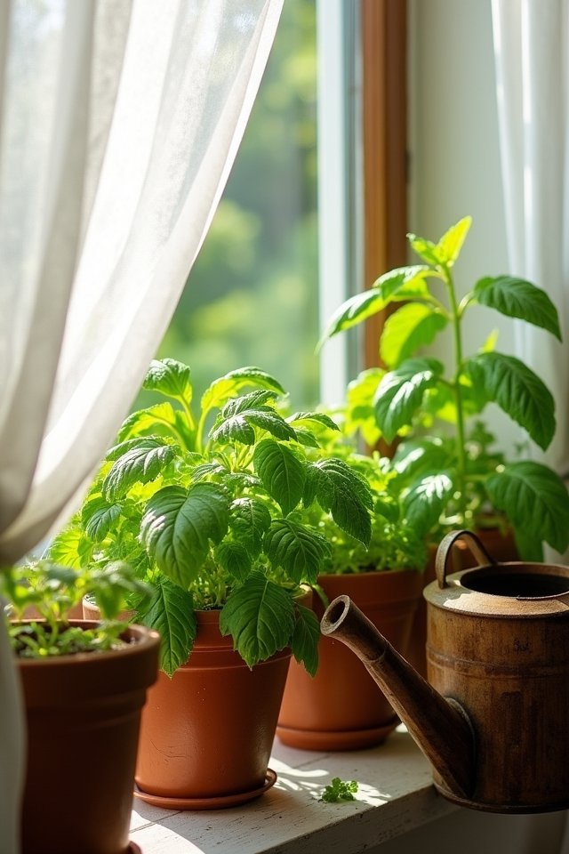 windowsill herb garden essentials