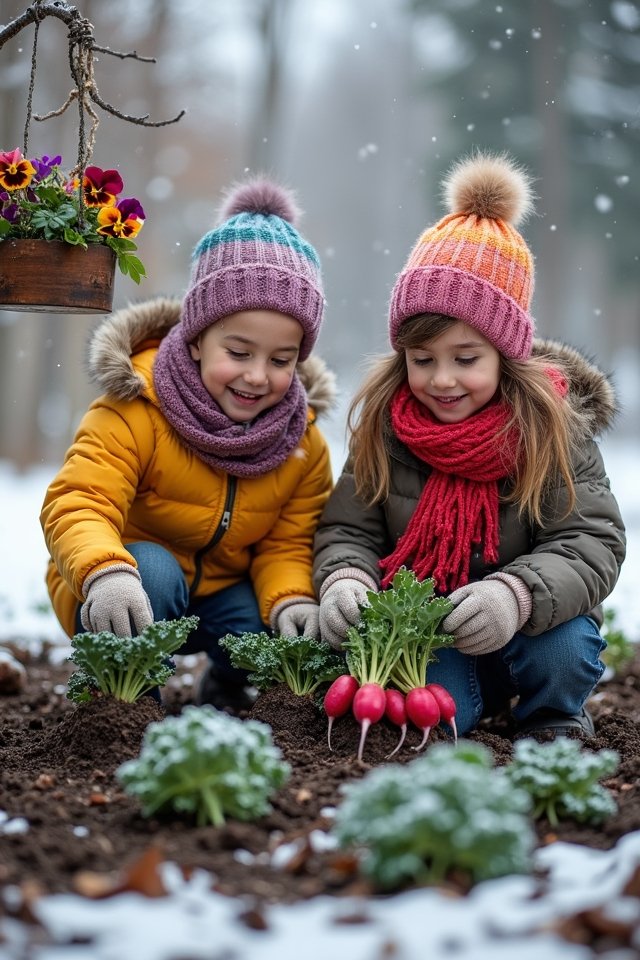 winter garden creativity awaits