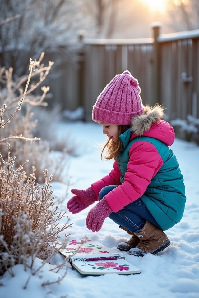winter garden planning excitement
