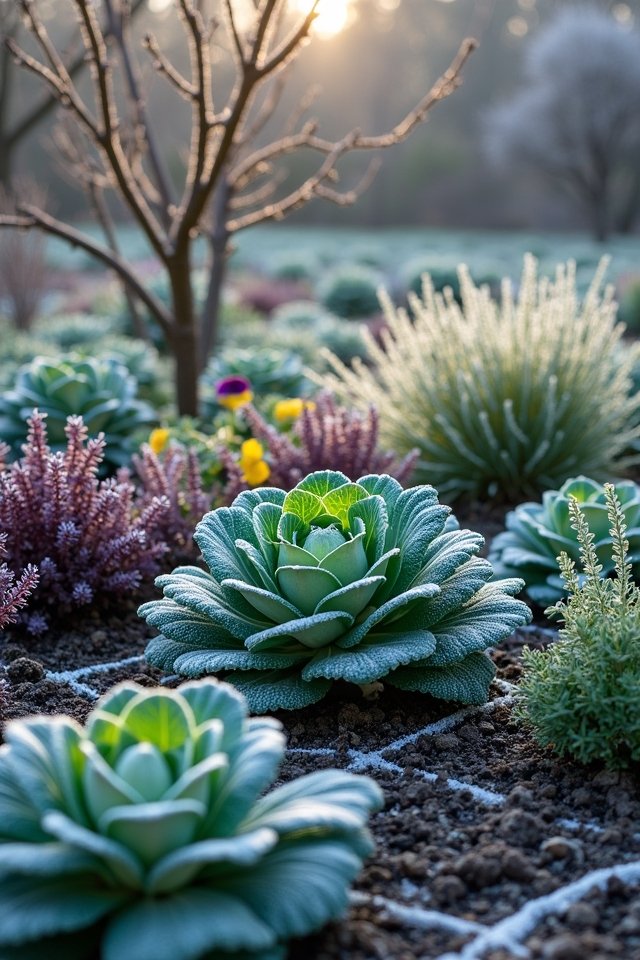 winter vegetables and companionship