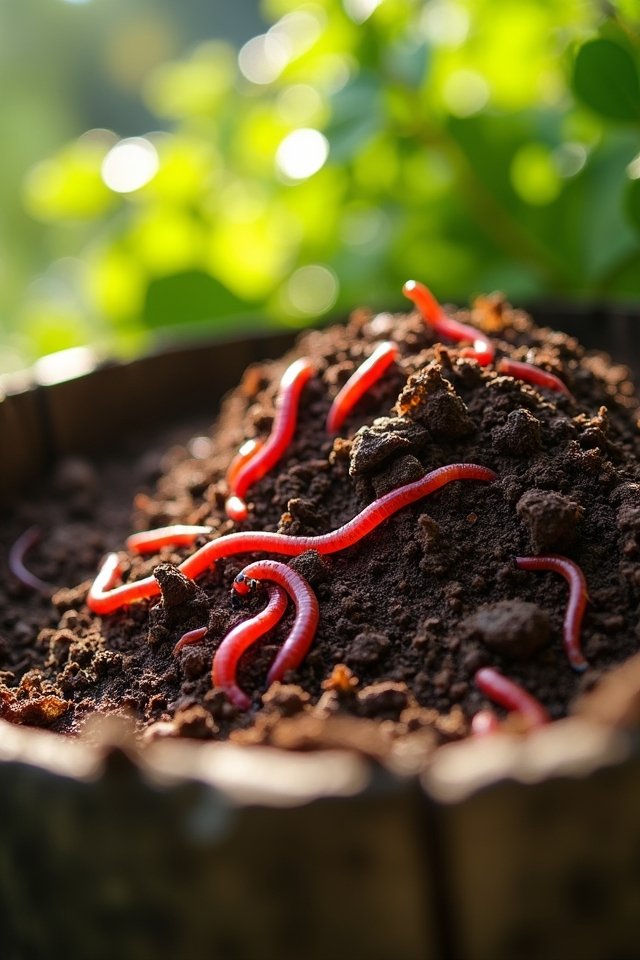 worms enhance composting efficiency
