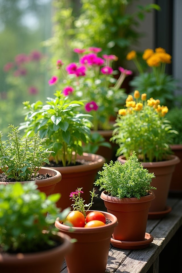 year round container gardening tips
