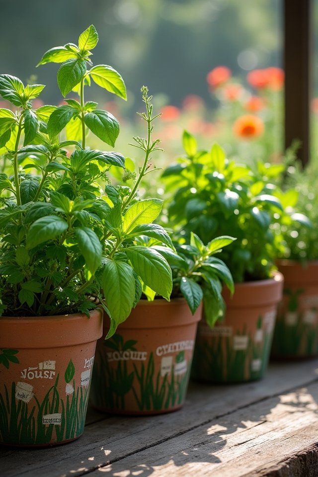 year round herb garden rotation