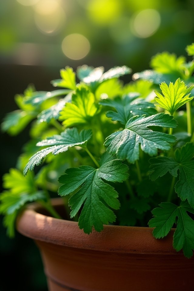 zesty cilantro for culinary adventures