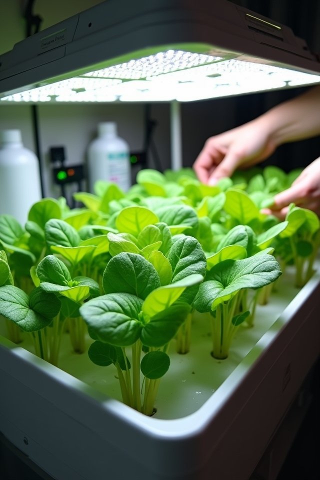 adjust light intensity carefully