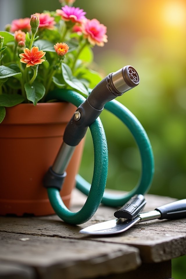 adjustable nozzle garden hose