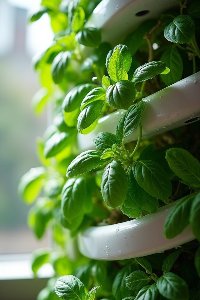aeroponic system for herbs