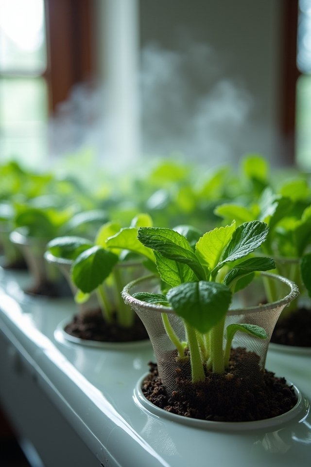 aeroponic systems promote fast growth