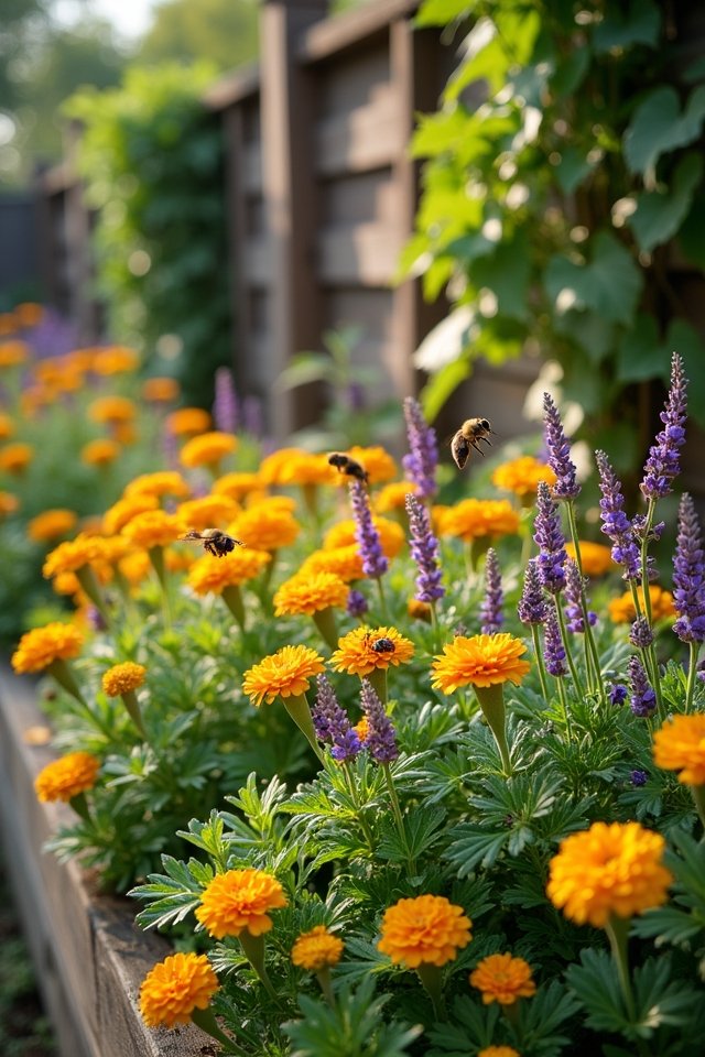 attract beneficial insects flowers