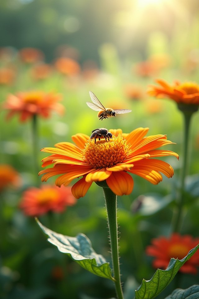 attract beneficial insects naturally