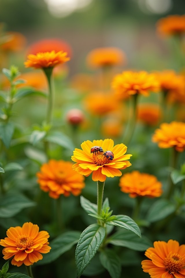 attract beneficial pollinators naturally