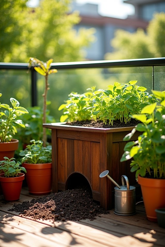 balcony composting with worms