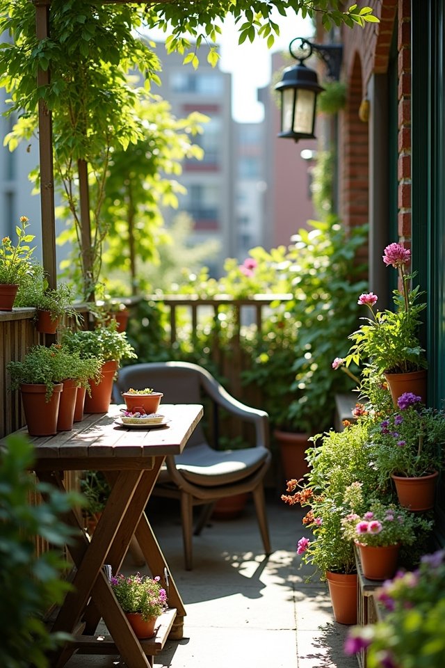 balcony garden convenience benefits