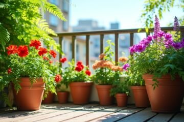 balcony seasonal plant selection