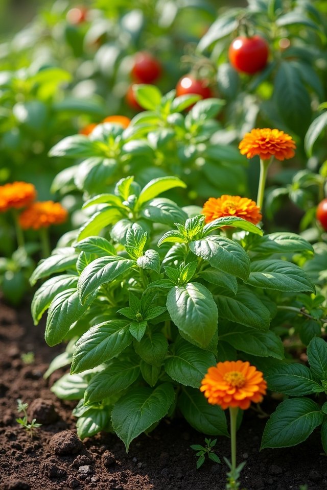 basil enhances small gardens