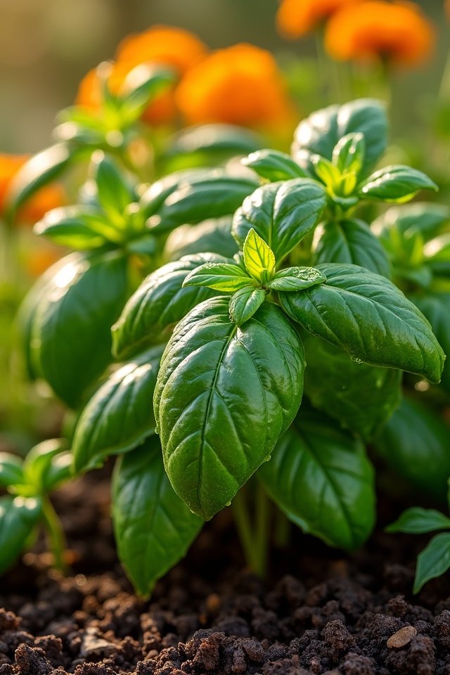 basil flavorful garden companion