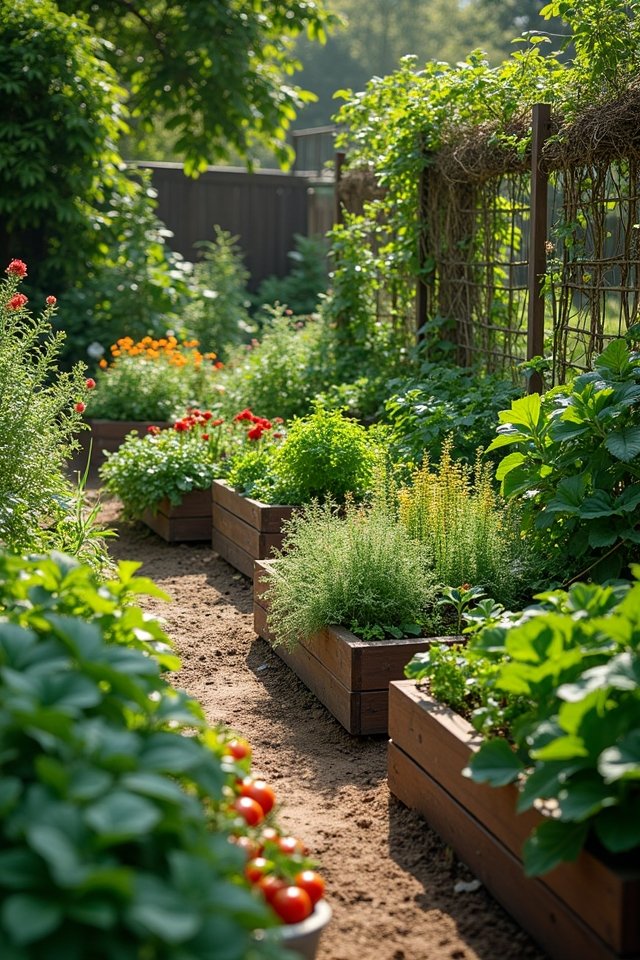beautiful edible garden designs