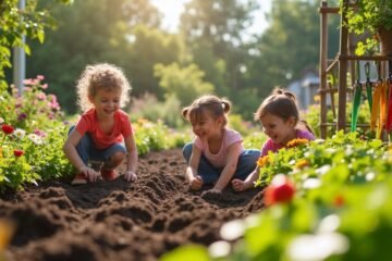 benefits of kids gardening