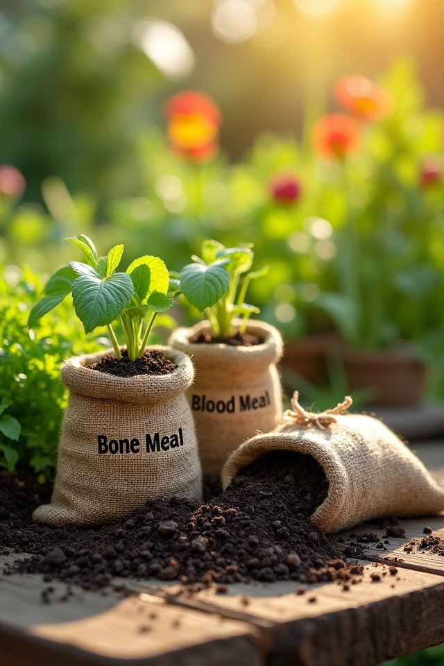 bone meal and blood meal