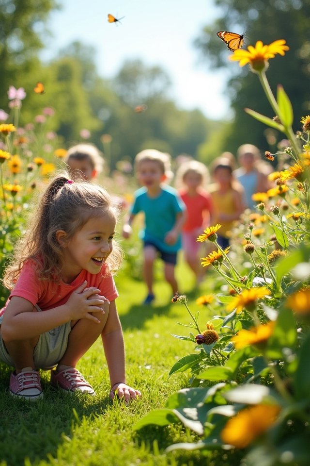 buzzing pollinator tag game