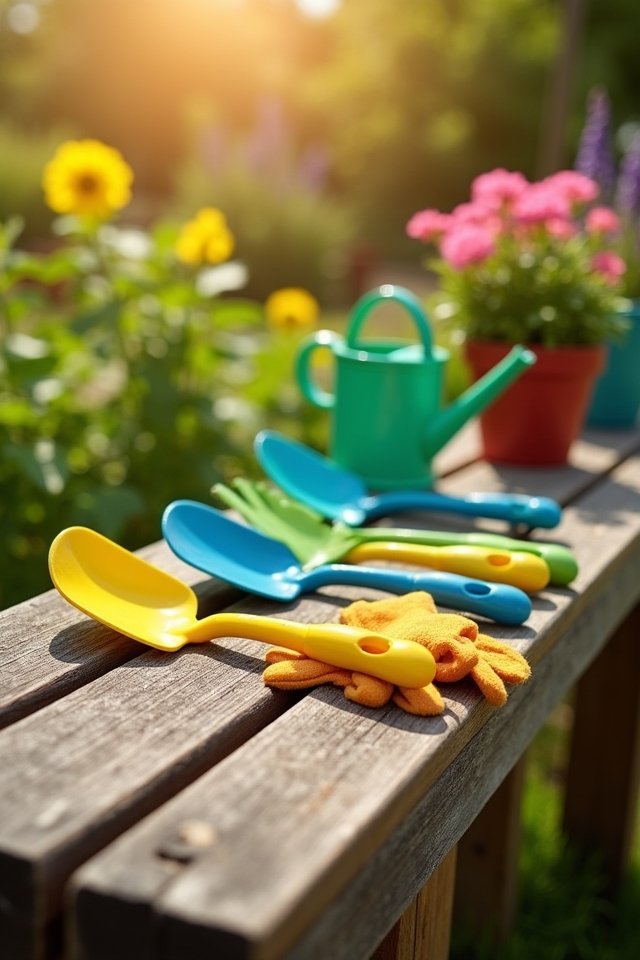 child friendly gardening tools