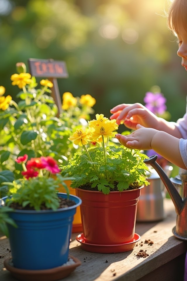 child friendly plants for gardening