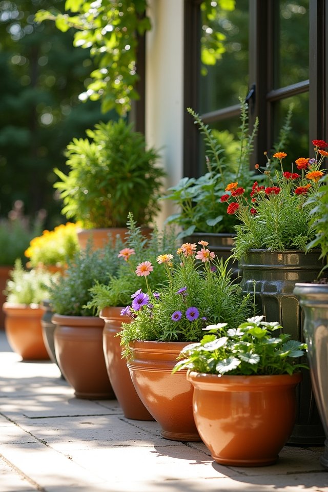 choose containers for gardening