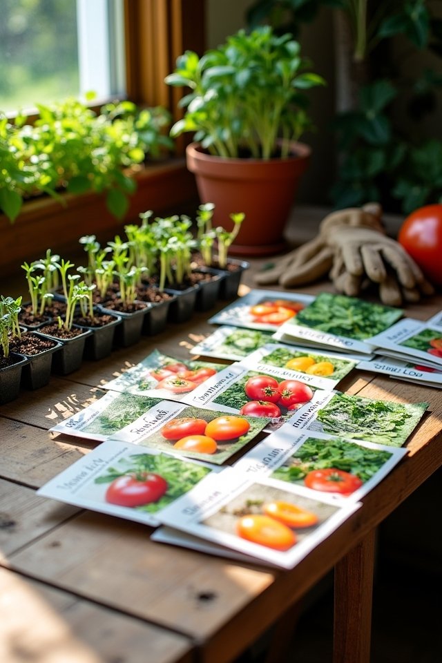 choose heirloom organic seeds