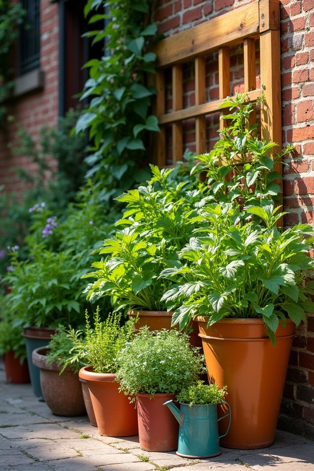 choose stylish well drained containers