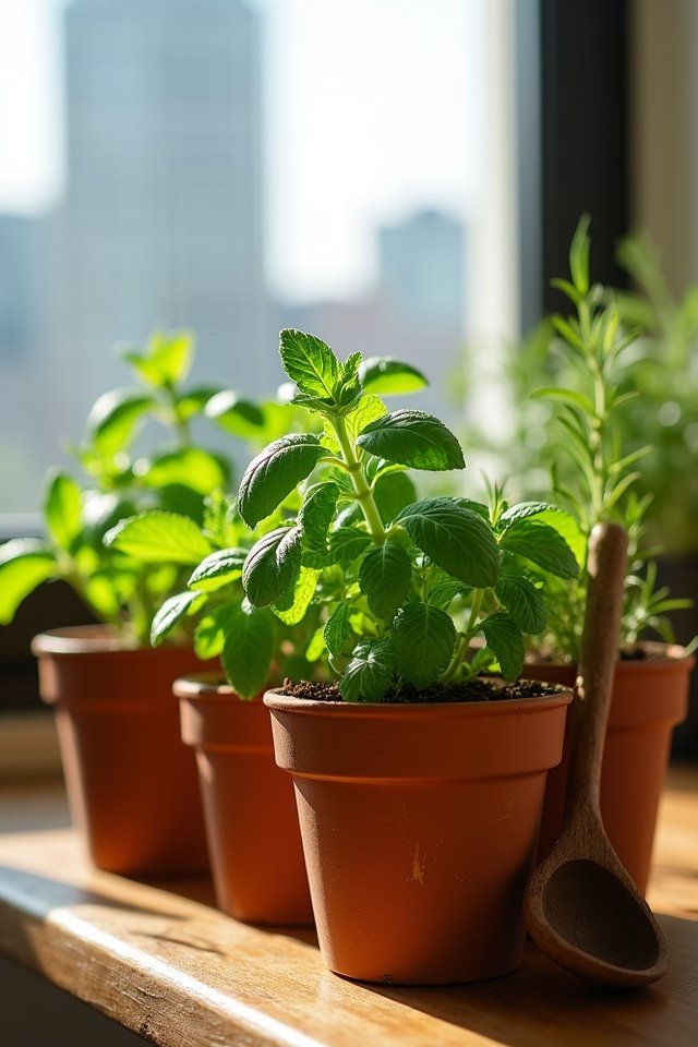 choosing culinary herbs indoors