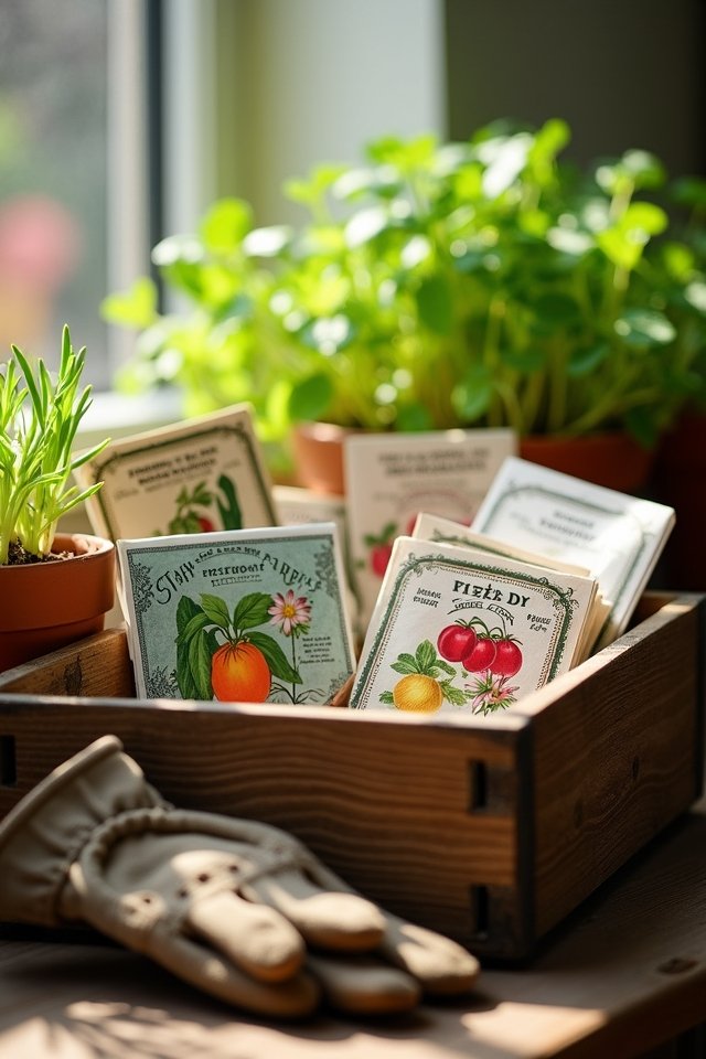 choosing spring garden seeds