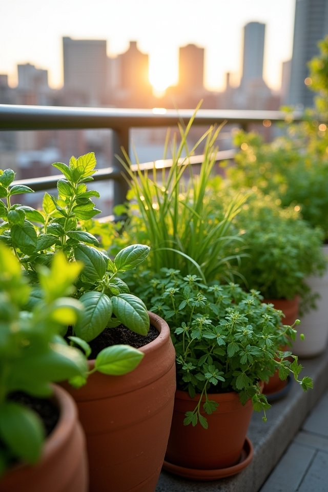 choosing stylish herb containers