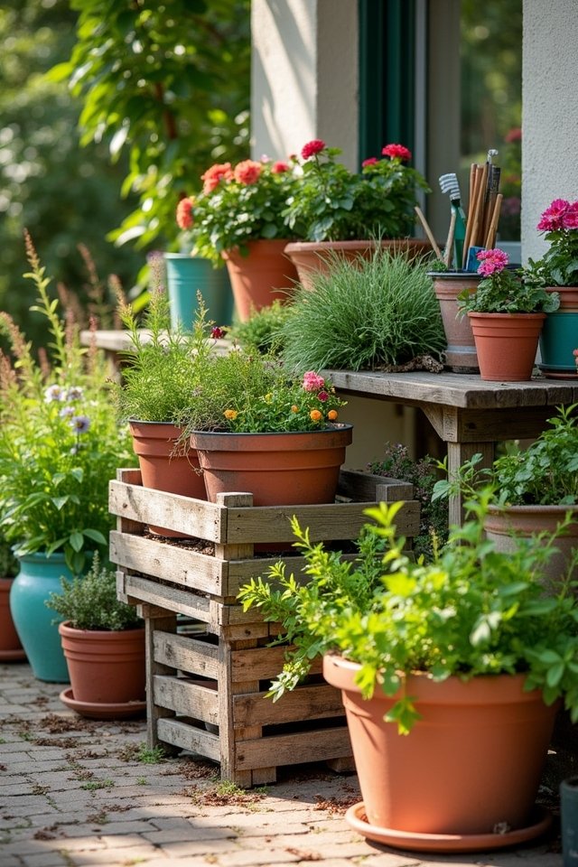 choosing suitable gardening containers