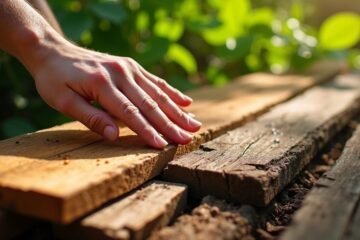 choosing wood for gardening