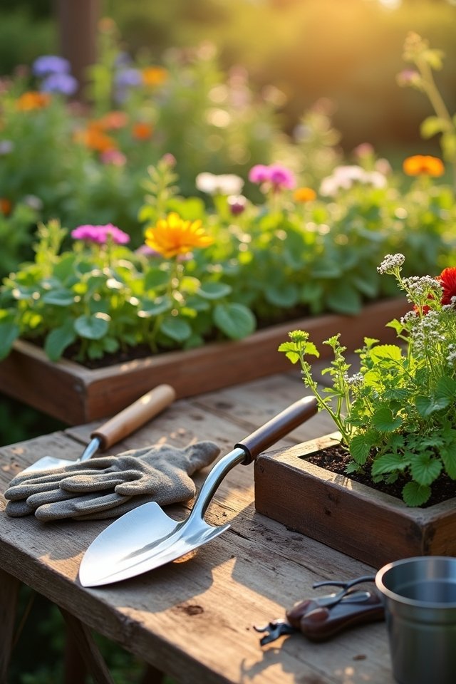 clean sharpen organize tools