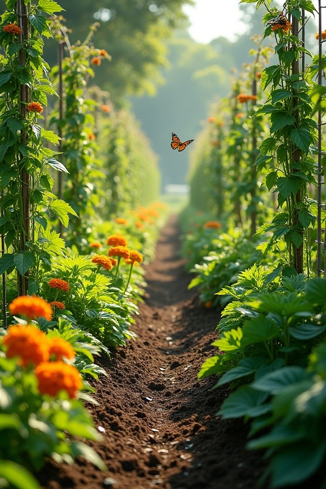 clever plant partnerships thrive together