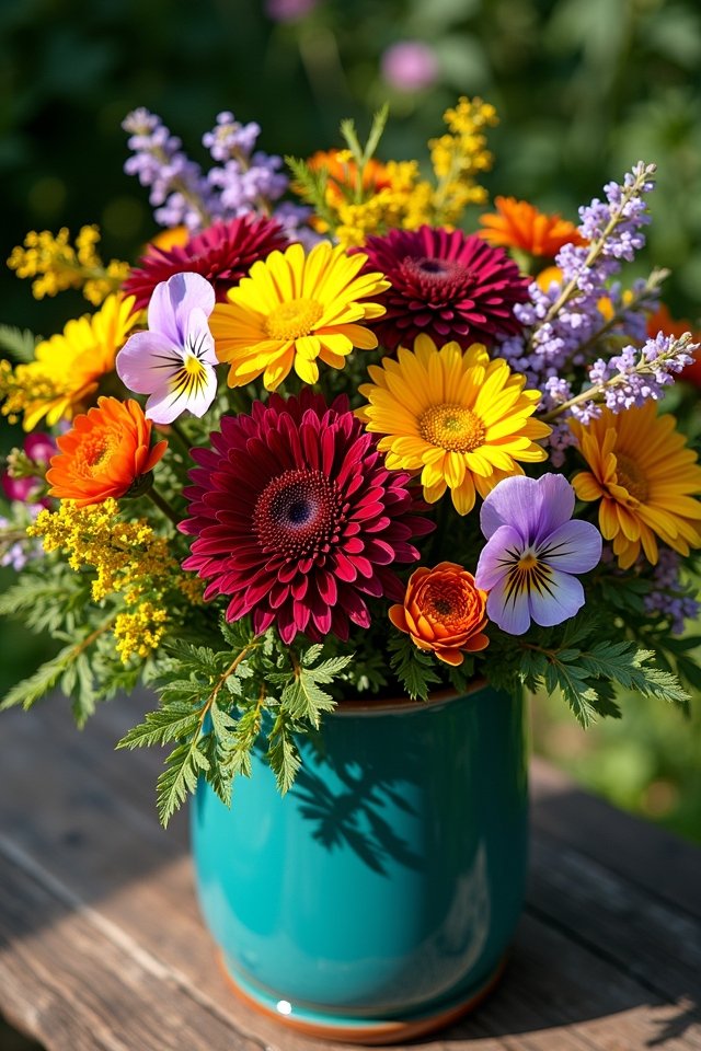 color combinations enhance arrangements
