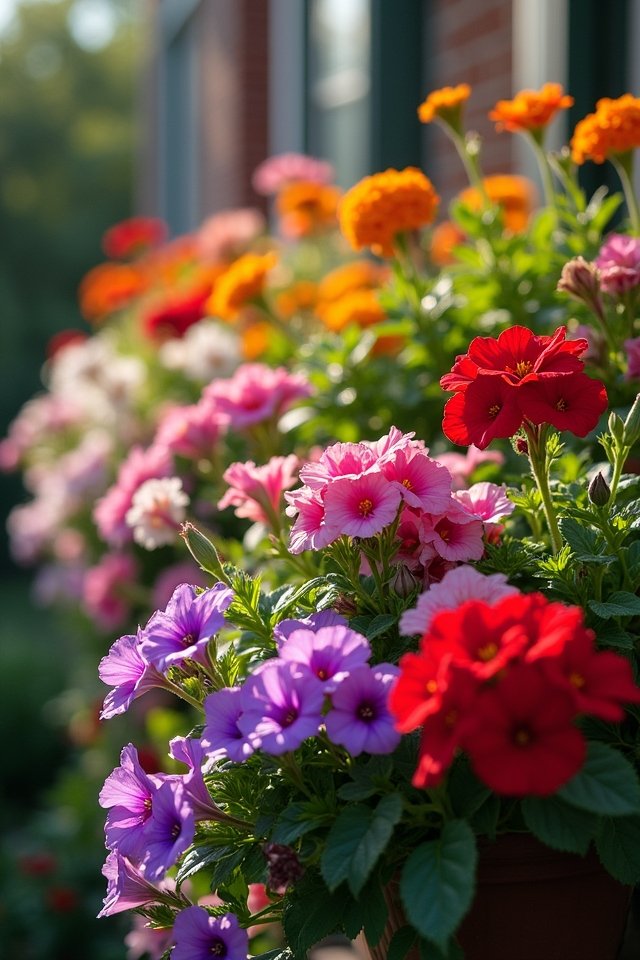 colorful blooms for aesthetics