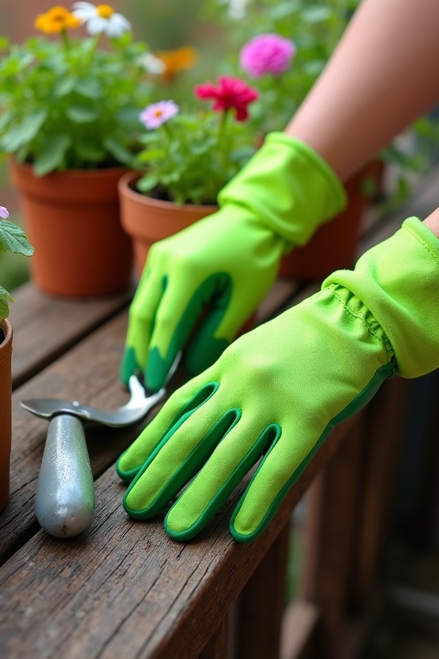 comfortable ergonomic gardening gloves