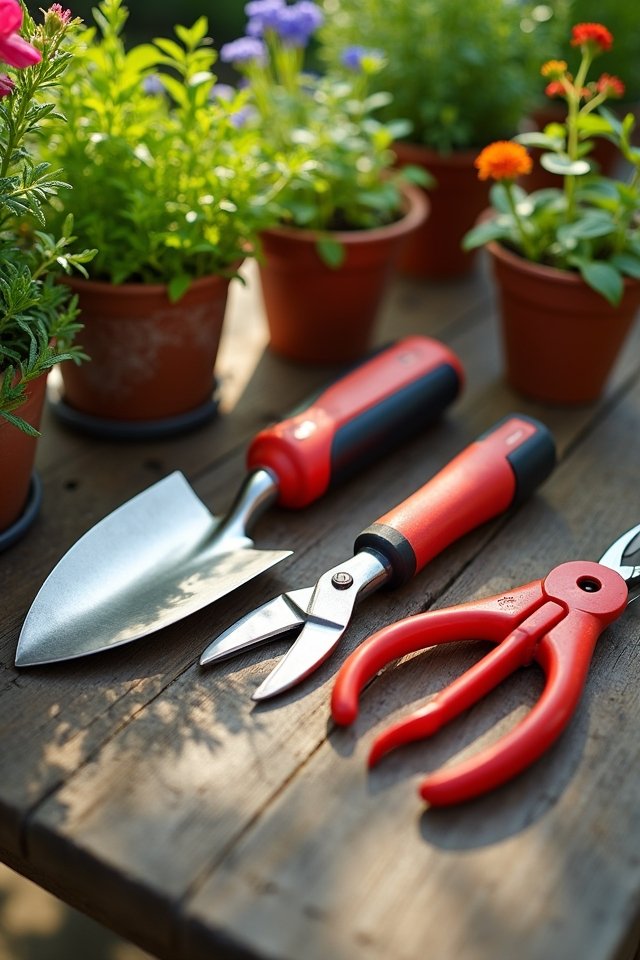 compact ergonomic gardening tools